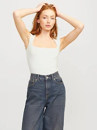 Haut à col carré extensible | Jack & Jones