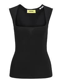 Stretch Fit Square Neck Top | Jack & Jones