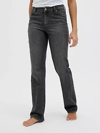 NICE Mid-Rise Slim Straight Fit Jeans | Jack & Jones