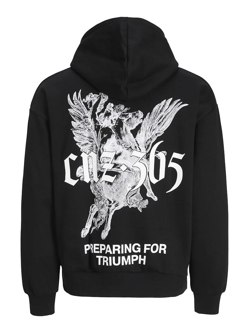 Chandail ouaté à capuchon Coupe ample | Jack & Jones®