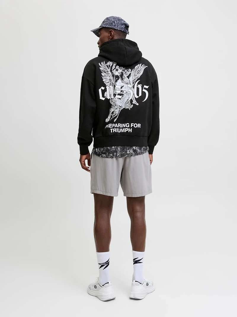 Chandail ouaté à capuchon Coupe ample | Jack & Jones®