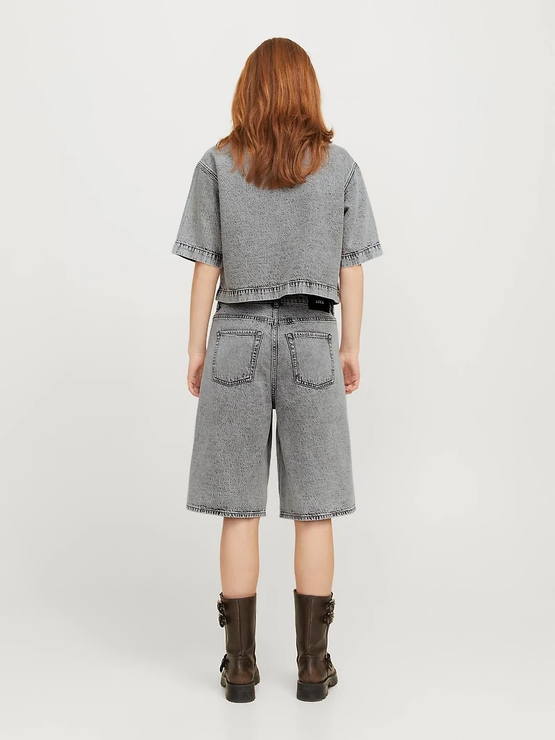 Cropped Comfort Fit Denim Shirt | Jack & Jones®