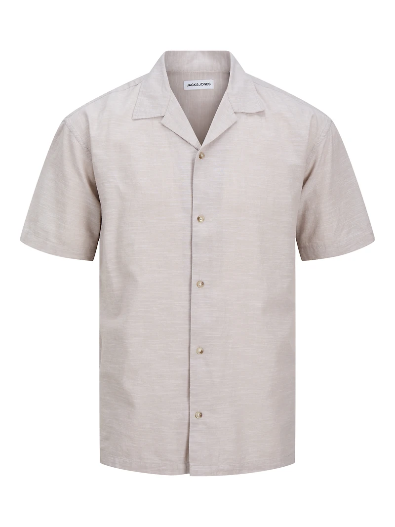 Relaxed Fit Linen-Blend Shirt | Jack & Jones