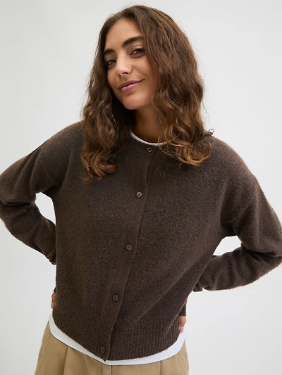 Loose Fit Knit Cardigan | Jack & Jones