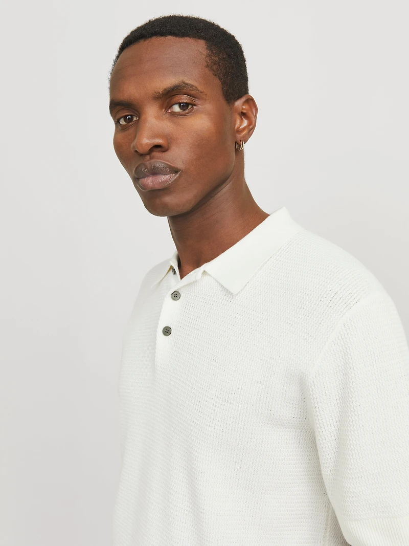 Polo en maille à coupe régulière | Jack & Jones