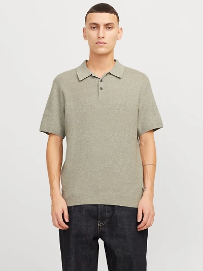 Polo en maille à coupe régulière | Jack & Jones®