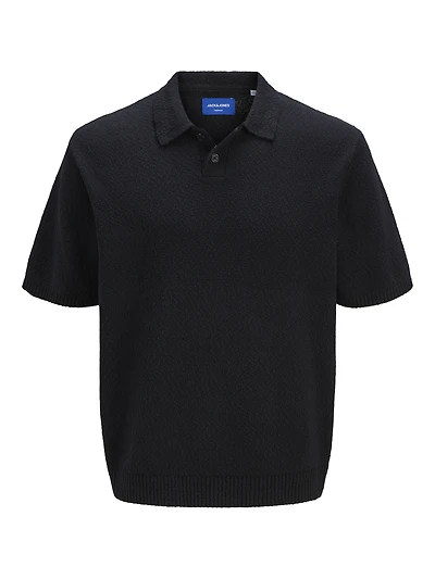Loose Fit Knitted Polo-Shirt | Jack & Jones