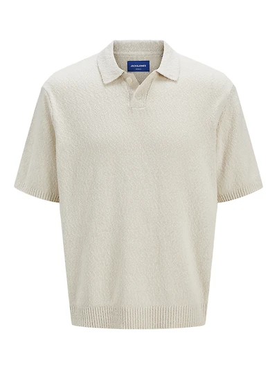 Loose Fit Knitted Polo-Shirt | Jack & Jones