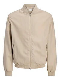 Linen-Blend Bomber Jacket | Jack & Jones®