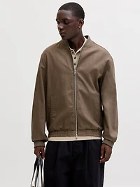 Linen-Blend Bomber Jacket | Jack & Jones®