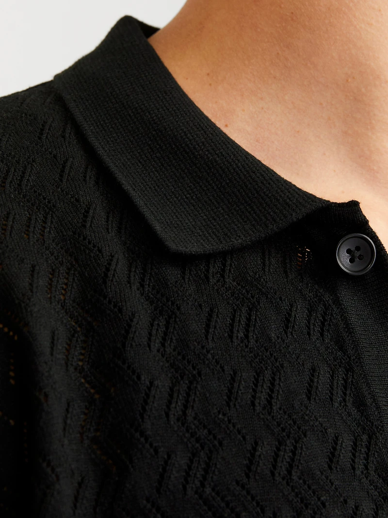 Loose Fit Knitted Shirt | Jack & Jones