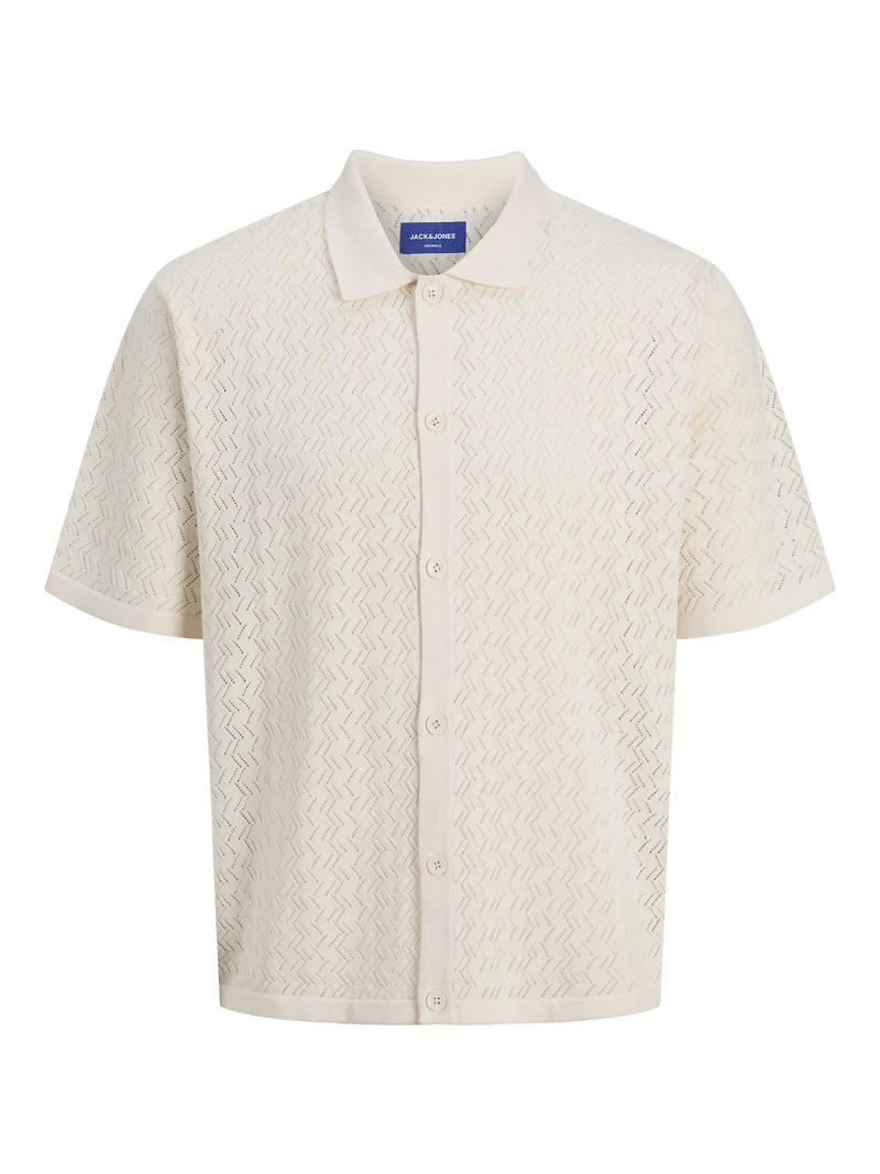 Loose Fit Knitted Shirt | Jack & Jones