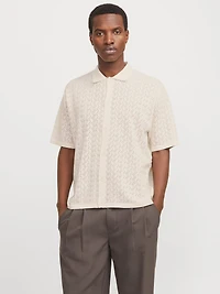 Loose Fit Knitted Shirt | Jack & Jones