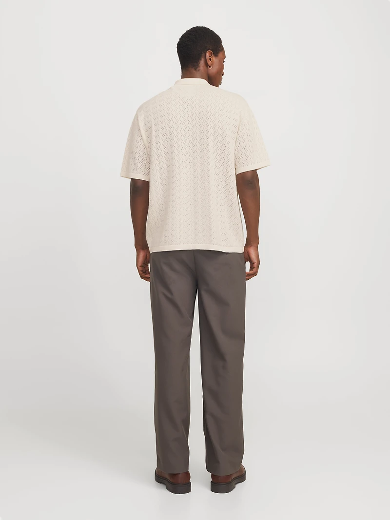 Loose Fit Knitted Shirt | Jack & Jones