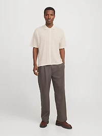 Loose Fit Knitted Shirt | Jack & Jones