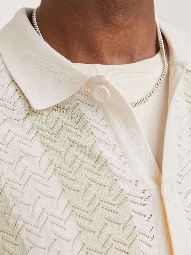 Loose Fit Knitted Shirt | Jack & Jones