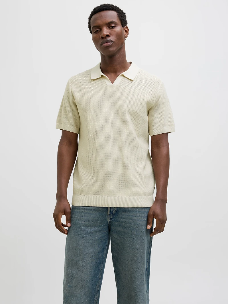 Regular Fit Knitted Polo-Shirt | Jack & Jones