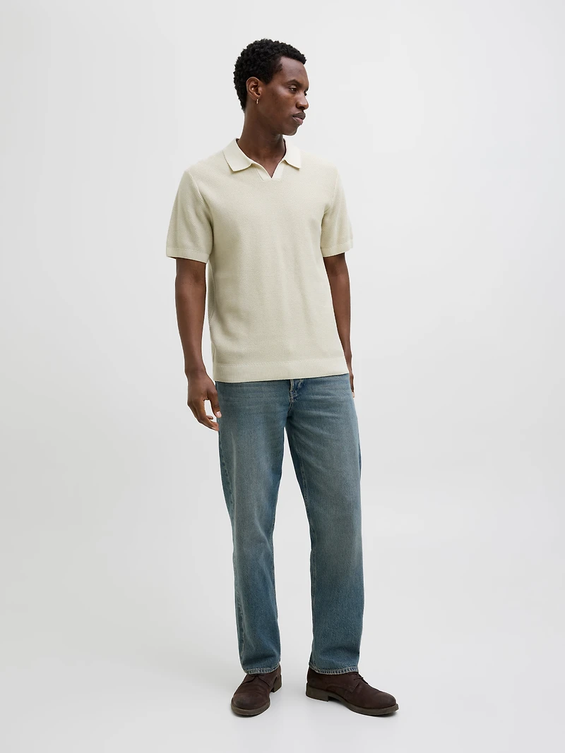 Regular Fit Knitted Polo-Shirt | Jack & Jones