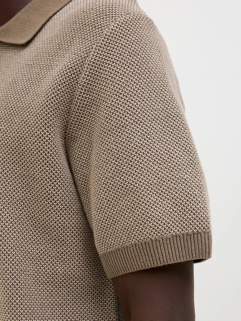 Regular Fit Knitted Polo-Shirt | Jack & Jones