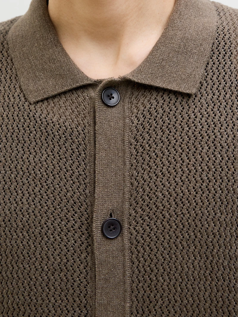 Relaxed Fit Knit Cardigan | Jack & Jones®