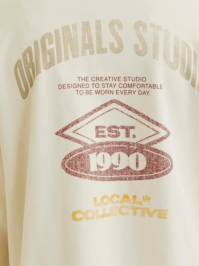 Chandail ouaté Coupe ample écourtée | Jack & Jones®