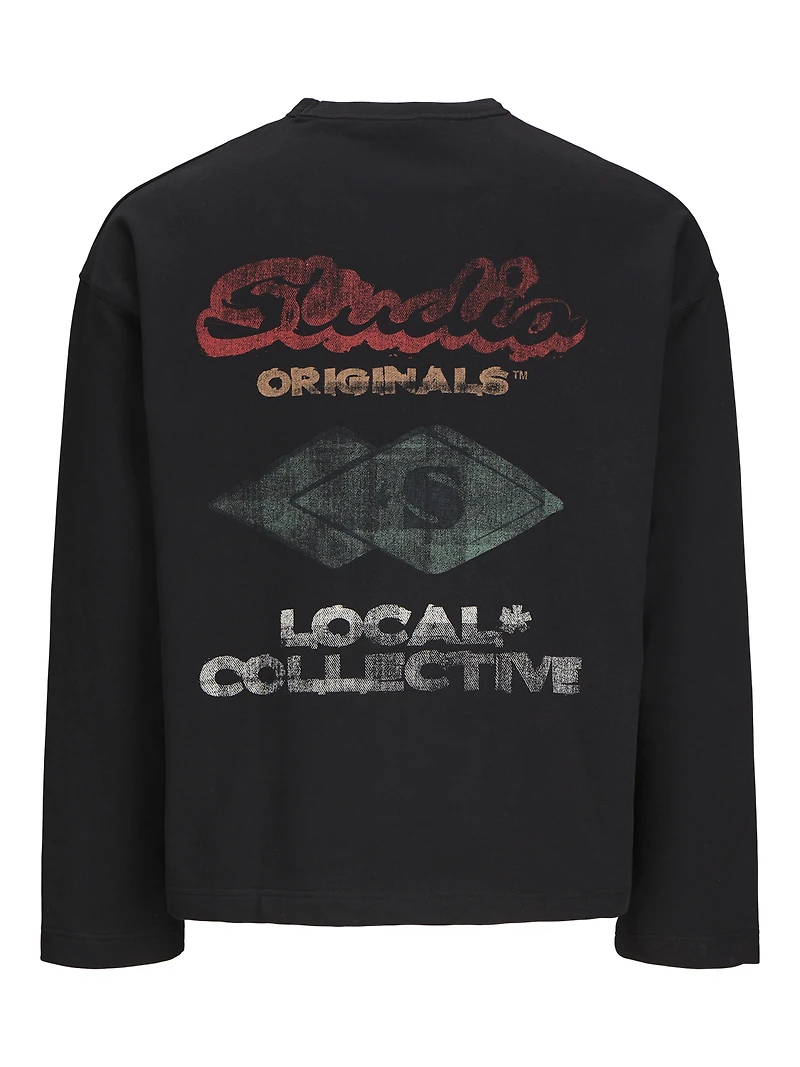 Chandail ouaté Coupe ample écourtée | Jack & Jones