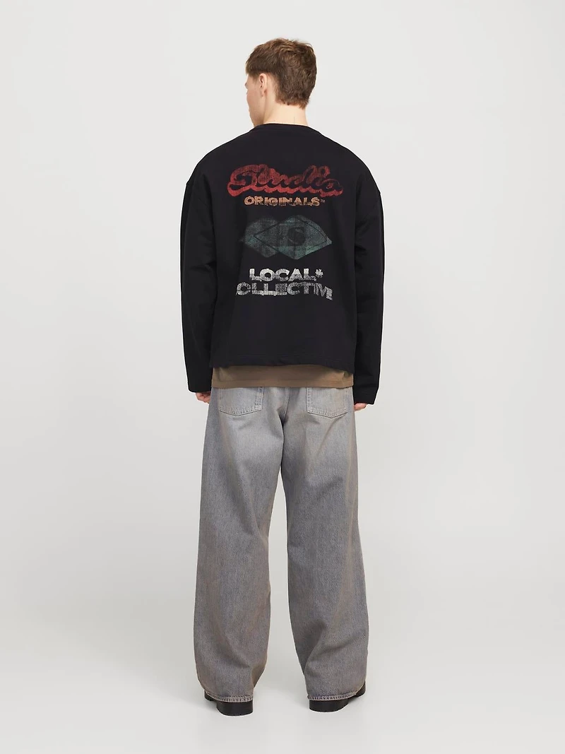 Oversize Cropped Fit Sweatshirt | Jack & Jones