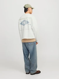 Oversize Cropped Fit Sweatshirt | Jack & Jones