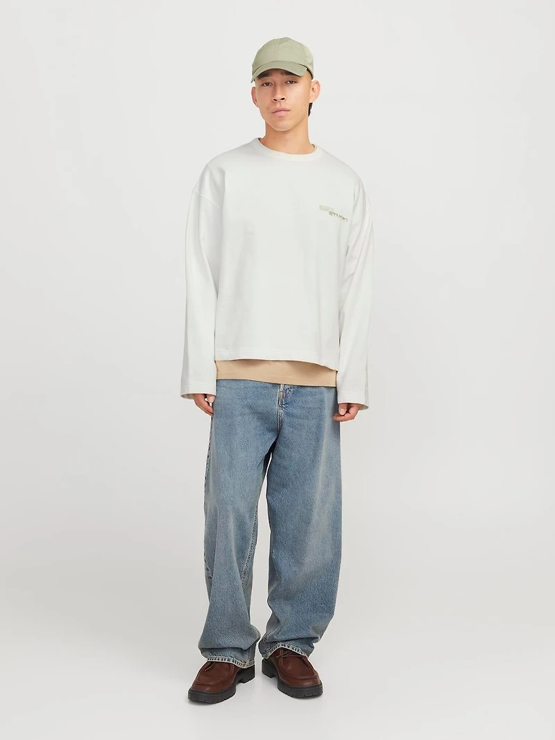 Oversize Cropped Fit Sweatshirt | Jack & Jones
