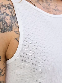 Rib Fit Crew neck Tank Top | Jack & Jones