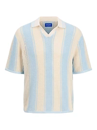 Polo en maille à coupe ample | Jack & Jones®