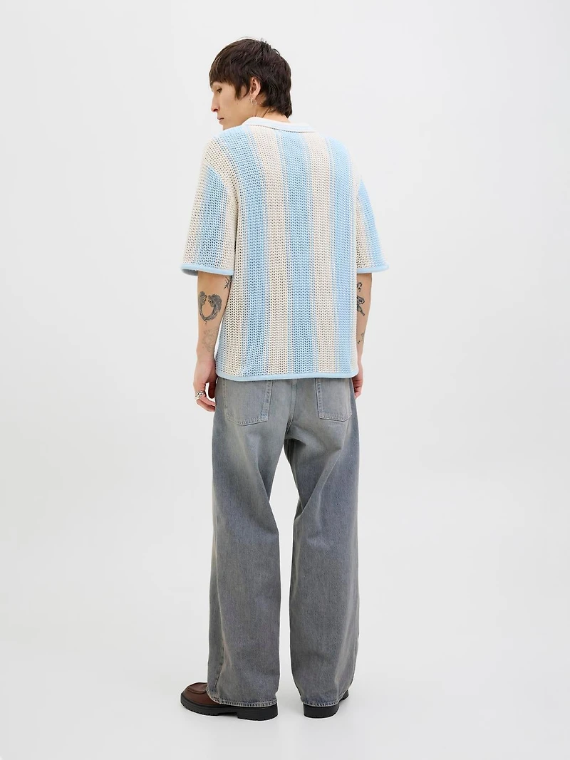 Polo en maille à coupe ample | Jack & Jones®