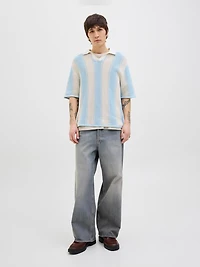 Polo en maille à coupe ample | Jack & Jones®