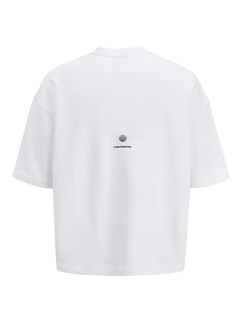 T-shirt en coton ouaté coupe ample | Jack & Jones