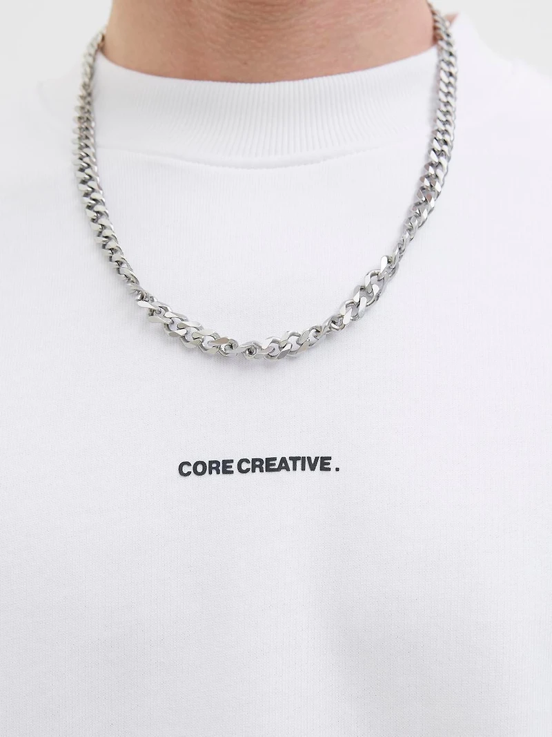 T-shirt en coton ouaté coupe ample | Jack & Jones