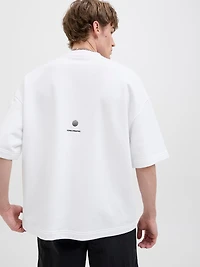 T-shirt en coton ouaté coupe ample | Jack & Jones
