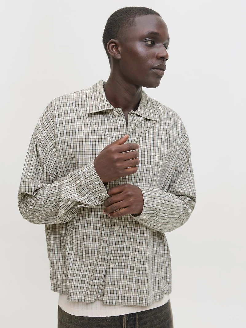 Cropped Loose Fit Shirt | Jack & Jones®