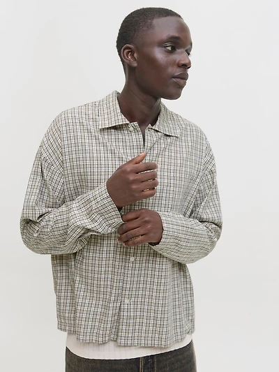 Cropped Loose Fit Shirt | Jack & Jones