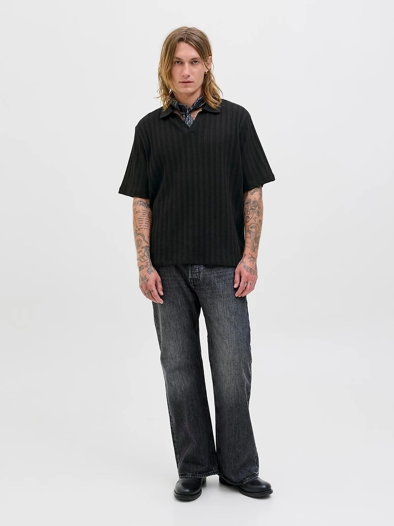 Loose Fit Knitted Polo | Jack & Jones