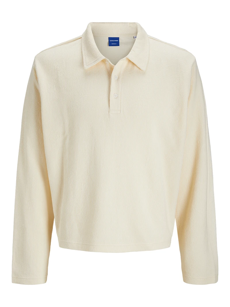 Chandails ouatés Coupe ample Polo Manches montées | Jack & Jones