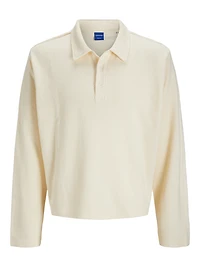 Chandails ouatés Coupe ample Polo Manches montées | Jack & Jones
