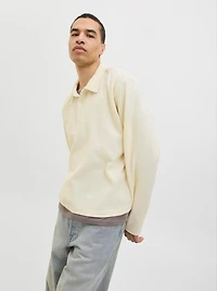 Loose Fit Polo Set sleeves Sweatshirt | Jack & Jones