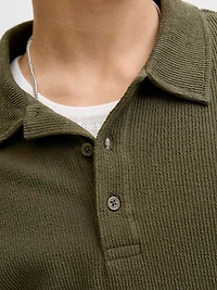 Loose Fit Polo Sweatshirt | Jack & Jones®