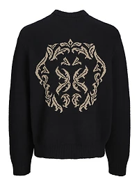 Loose Fit Crew neck Dropped shoulders Sweater | Jack & Jones