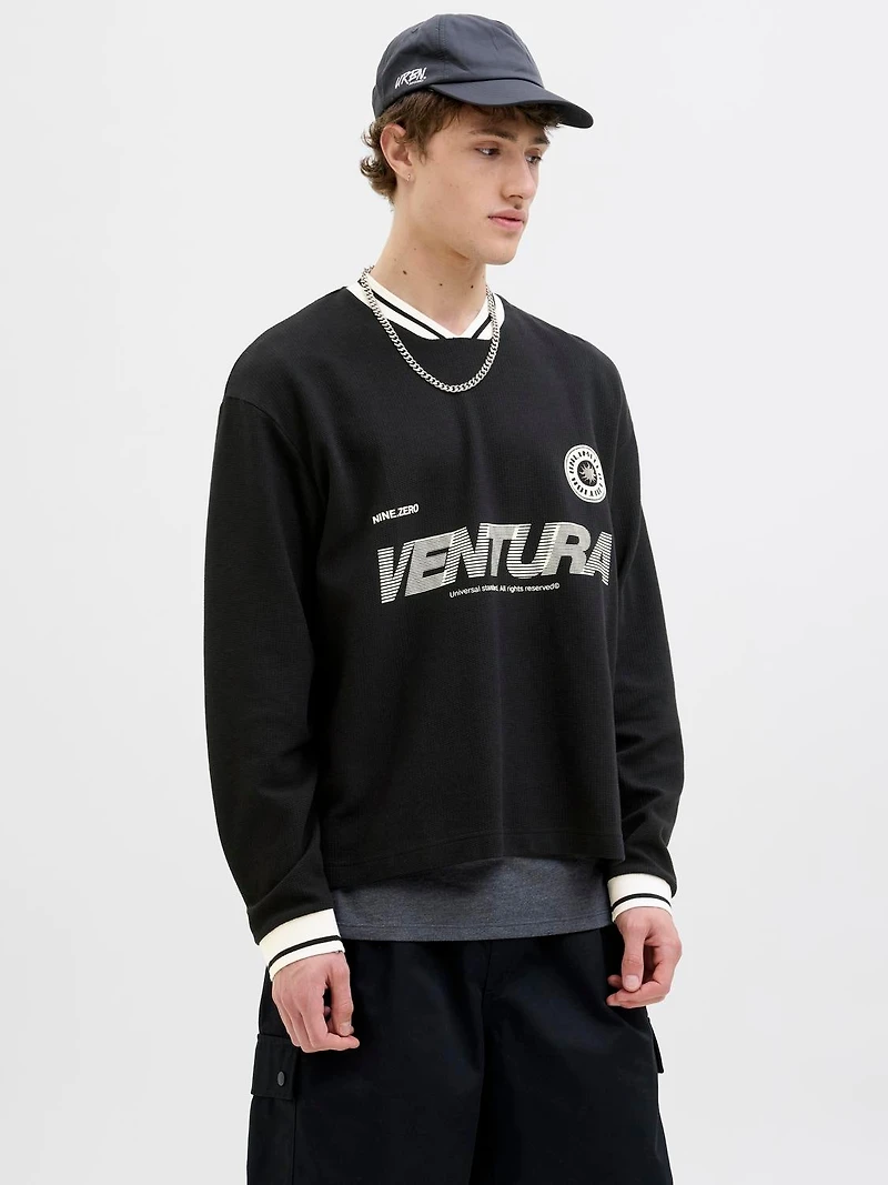 Chandail ouaté Coupe ample écourtée | Jack & Jones