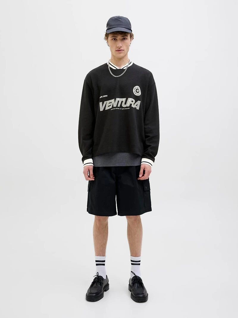 Chandail ouaté Coupe ample écourtée | Jack & Jones