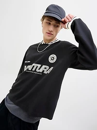 Chandail ouaté Coupe ample écourtée | Jack & Jones