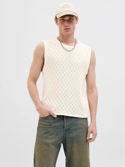 Standard Fit Knitted Tank Top | Jack & Jones