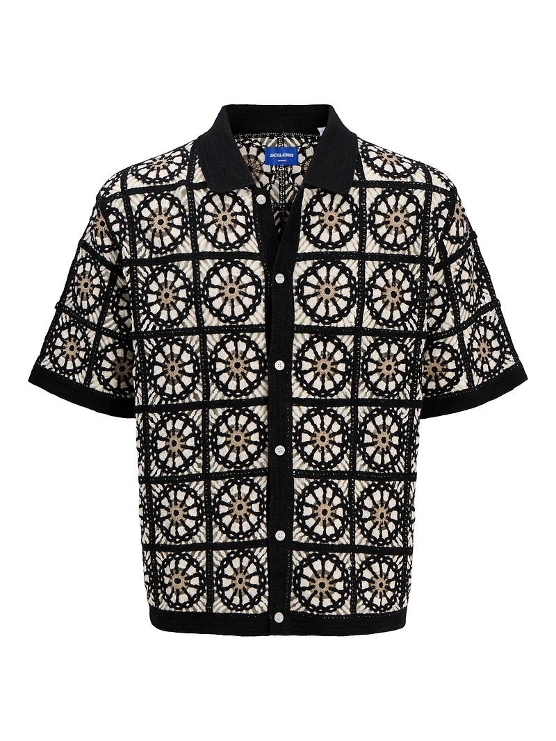 Loose Fit Knitted Shirt | Jack & Jones
