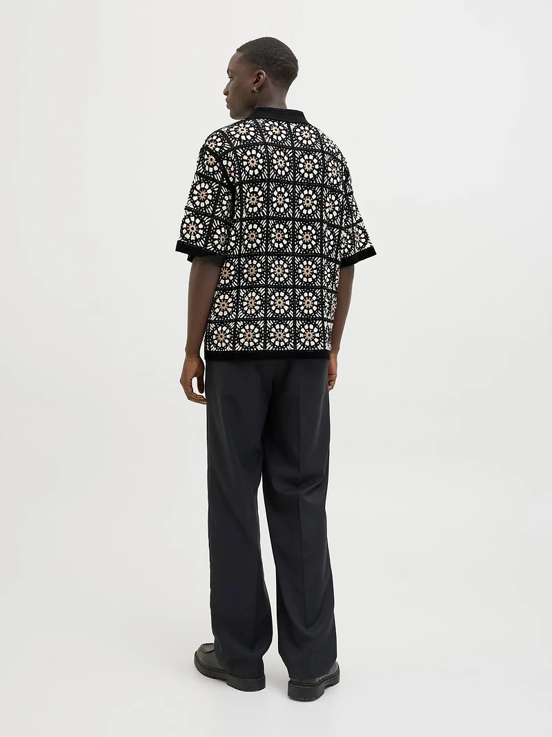 Loose Fit Knitted Shirt | Jack & Jones